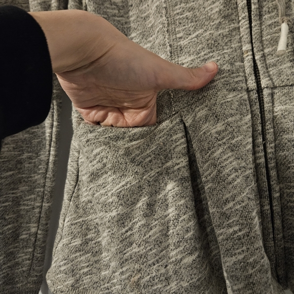 Anthropologie Saturday Sunday women's heathered grey sweater - Picture 6 of 9